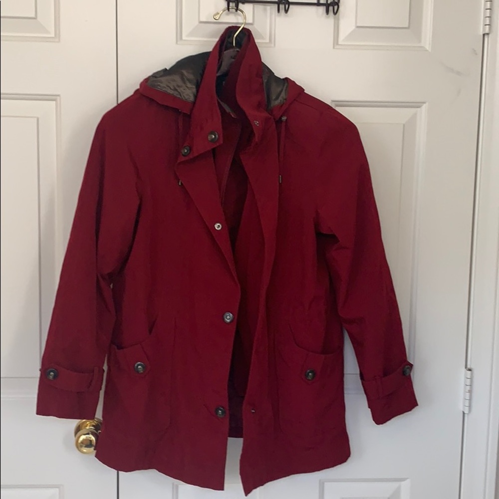 Hooded Rain Coat